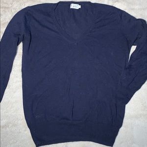 Cielo lightweight navy v-neck